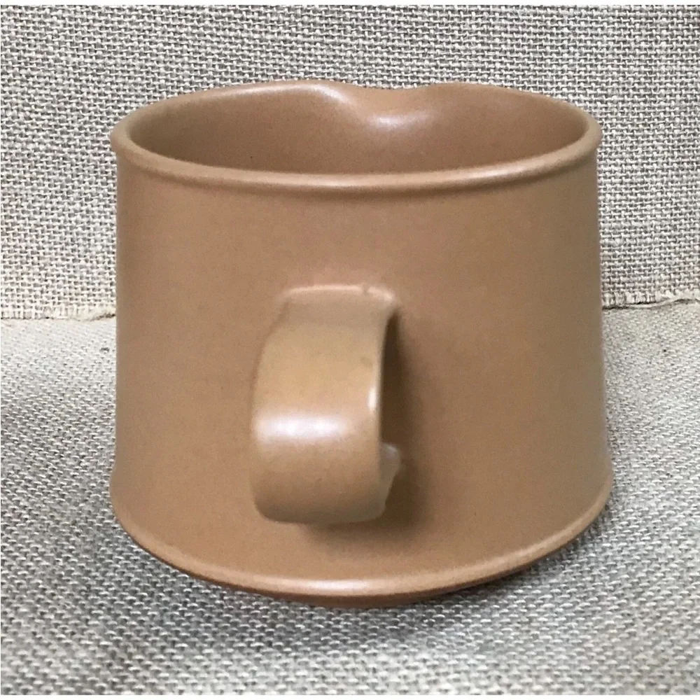 Purbeck Pottery Tan Light Brown Small Milk Jug Creamer Farmhouse Neutral
